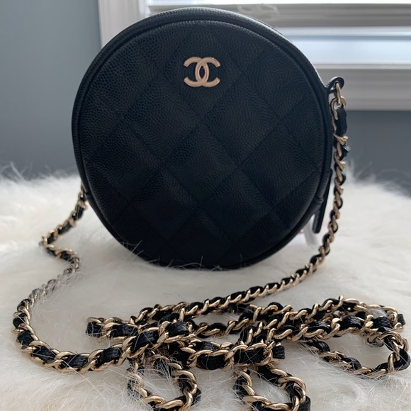 Chanel Caviar Quilted Black Clutch - Picture 3 of 10